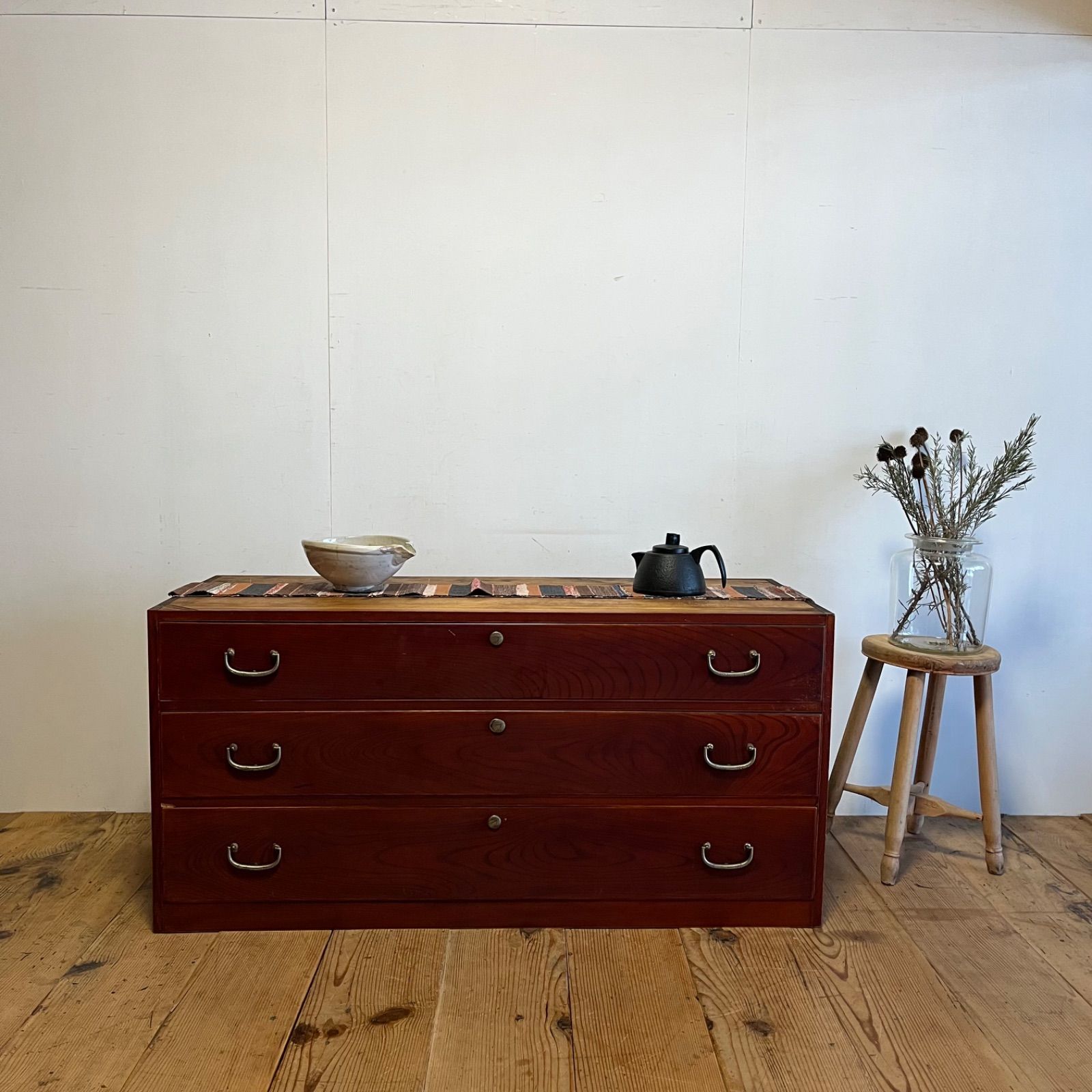 特別価格】アンティーク チェスト 箪笥 ローボード ローテーブル