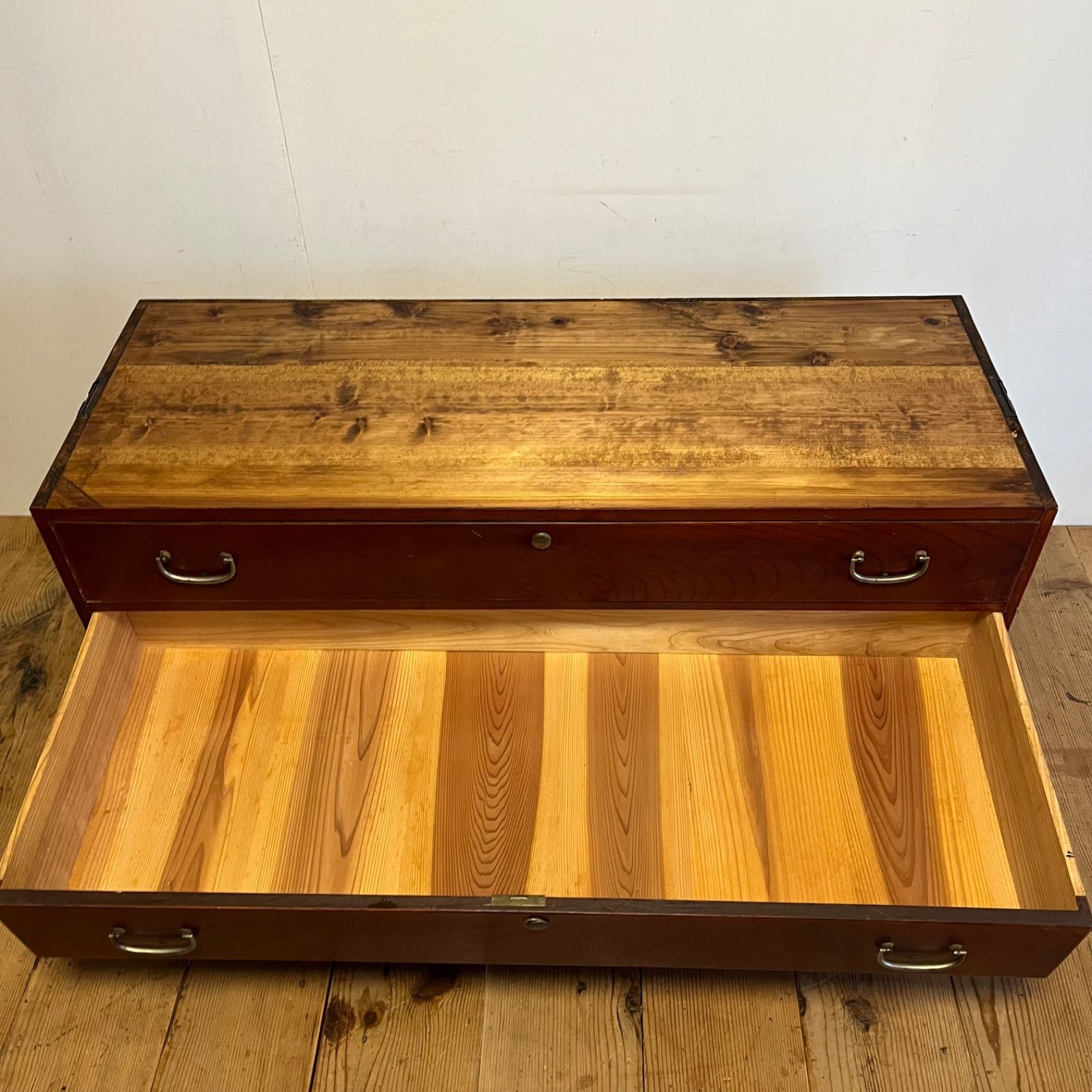 特別価格】アンティーク チェスト 箪笥 ローボード ローテーブル