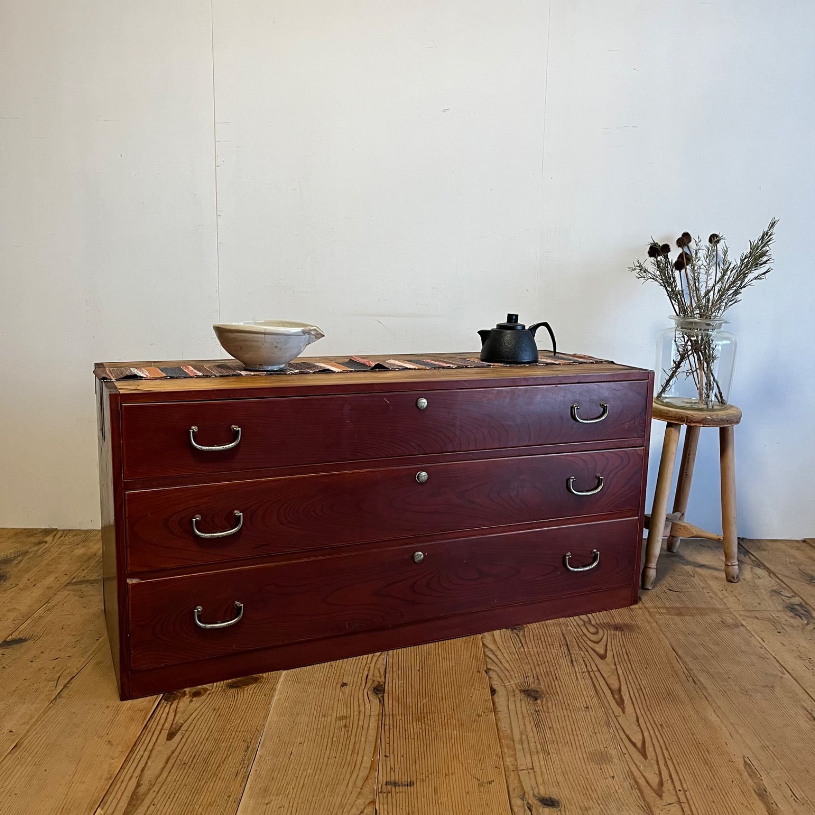 特別価格】アンティーク チェスト 箪笥 ローボード ローテーブル