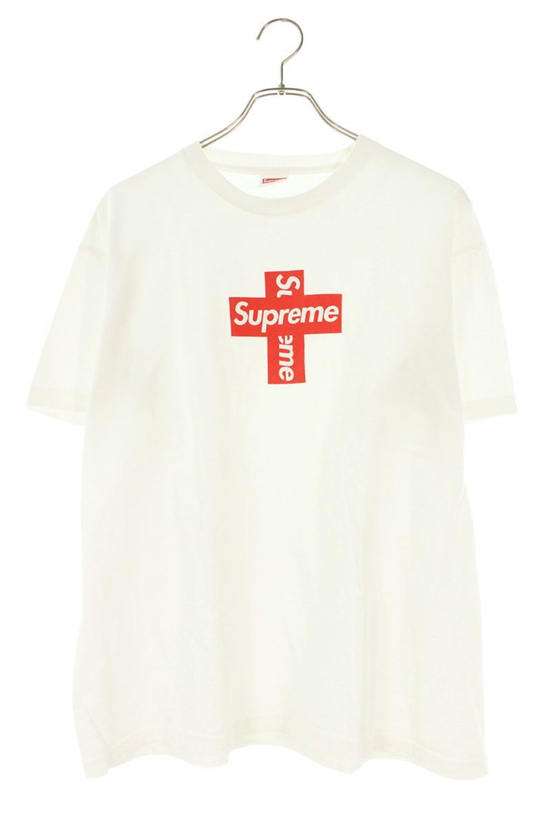 シュプリーム 20AW Cross Box Logo Tee クロスボックスロゴTシャツ
