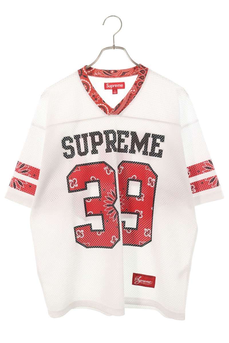 シュプリーム 25SS Bandana Football Jersey バンダナフットボール