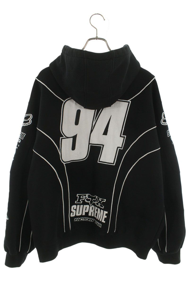 シュプリーム 25AW Fox Racing Zip Up Hooded Sweatshirt フォックス