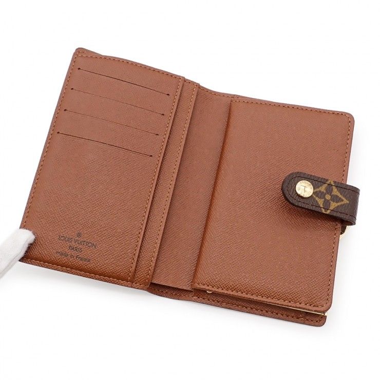 美品 ルイヴィトン ポルト・モネ・ビエ・ヴィエノワ キャンバス M61663 ルイヴィトン モノグラム ポルト モネ ビエ ヴィエノワ M61663 財布