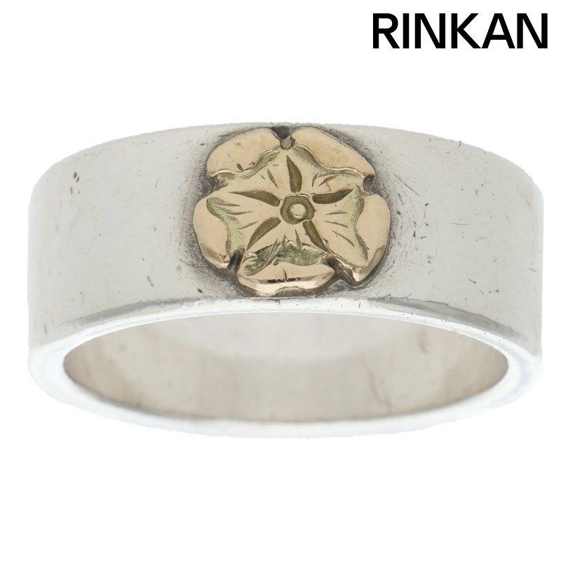 ゴローズ ローズ平打ち リング メンズ 17号 - メルカリ