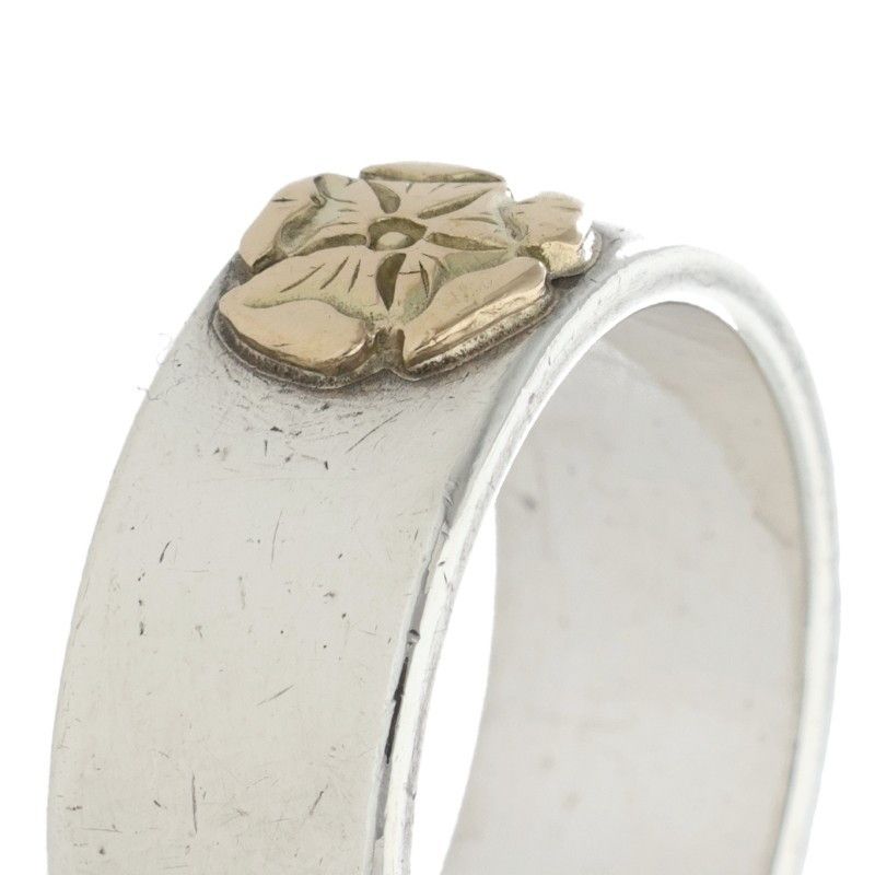 ゴローズ ローズ平打ち リング メンズ 17号 - メルカリ