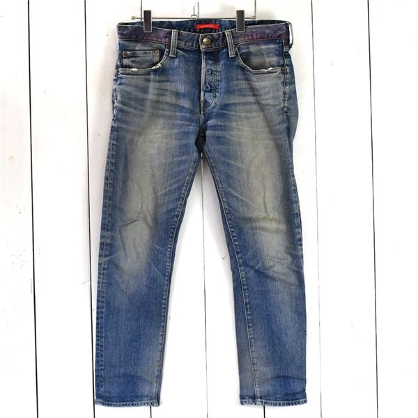 日本製 RED CARD TOKYO レッドカード ボタンフライ デニム パンツ 