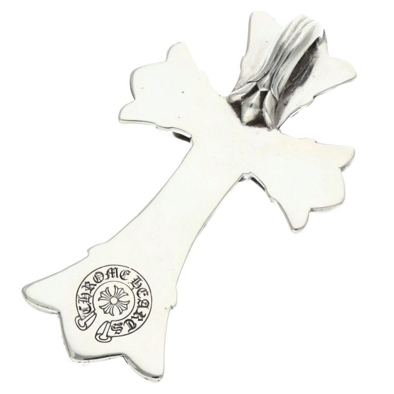 クロムハーツ DBL CH CRS LRG/ラージダブルCHクロス ペンダント