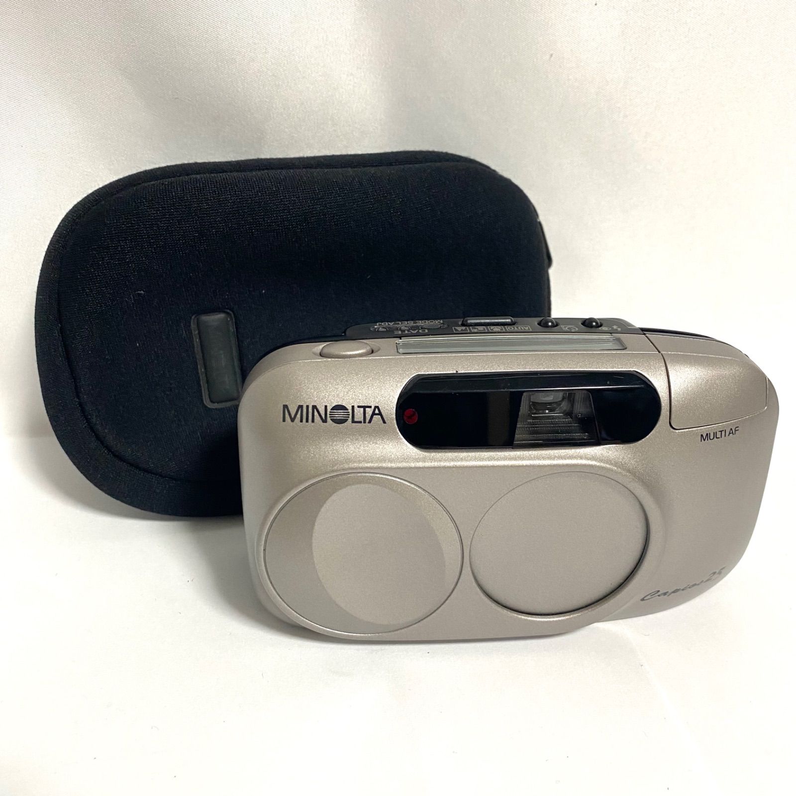 MINOLTA フィルムカメラ Capios 25 ミノルタ - メルカリ