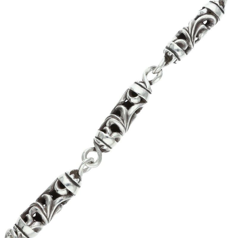 クロムハーツ ROLLER LONG-T/2クリップ9LINKロングローラー シルバー