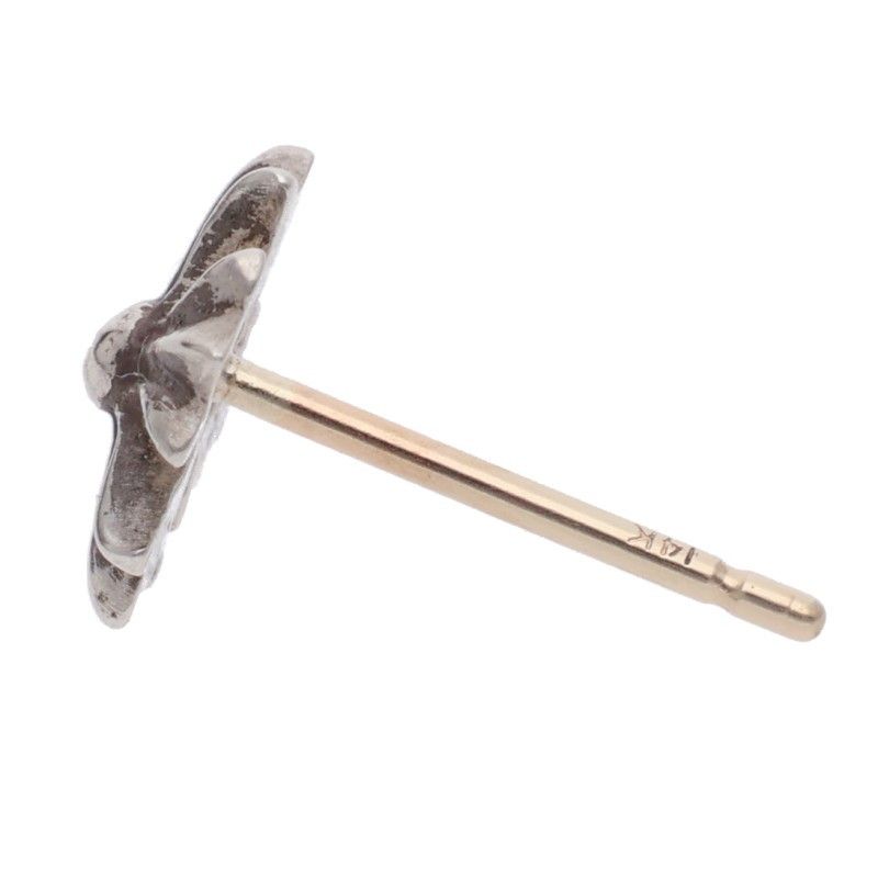 クロムハーツ No2 CH PLS/CHプラススタッド シルバーピアス メンズ