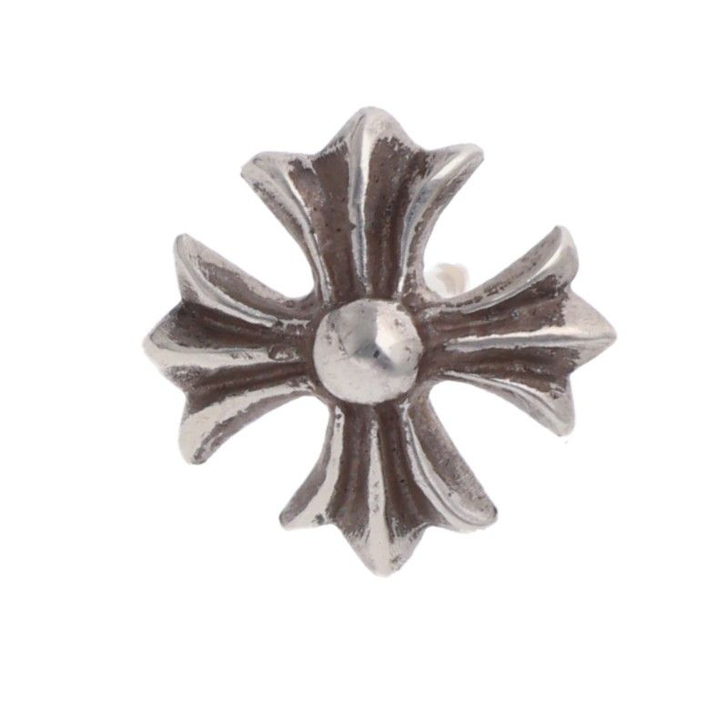 クロムハーツ No2 CH PLS/CHプラススタッド シルバーピアス メンズ