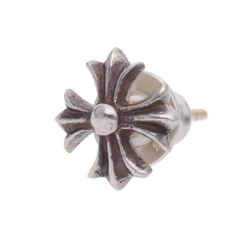 クロムハーツ No2 CH PLS/CHプラススタッド シルバーピアス メンズ