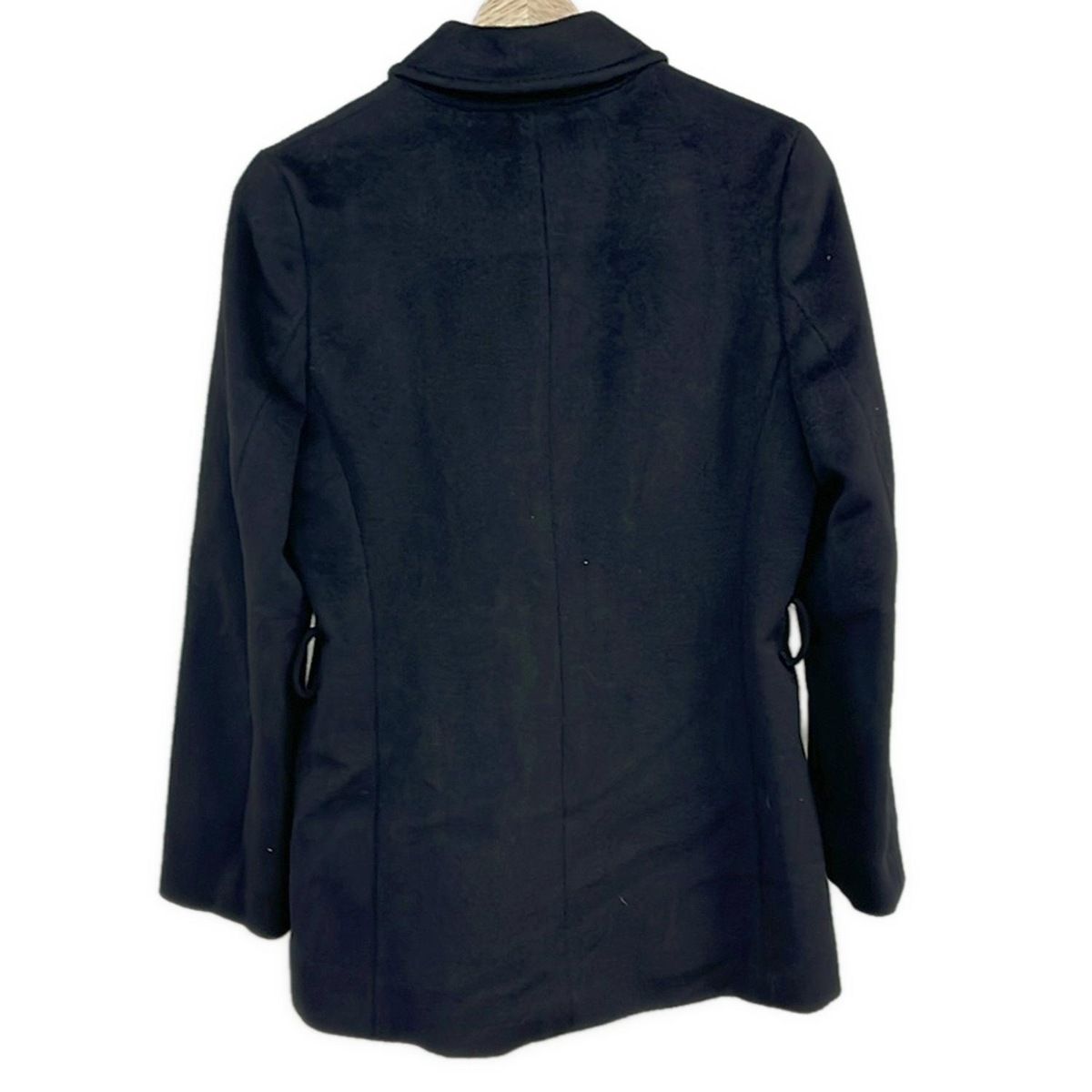 INED(イネド) コート サイズ9 M レディース美品 - 黒 長袖/アンゴラ混