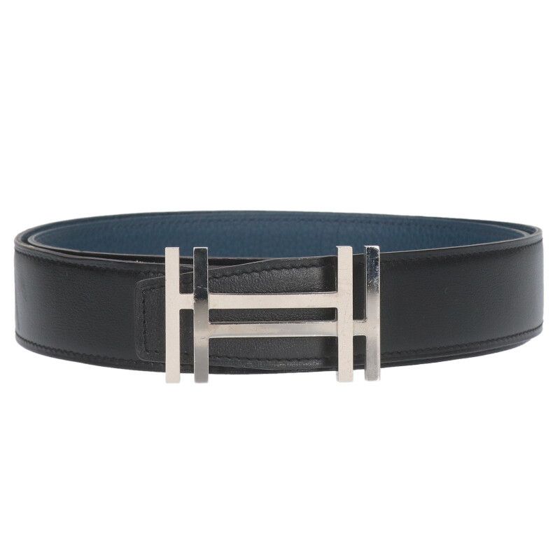 エルメス H・オ・カレ B刻印 Hバックルリバーシブルレザーベルト