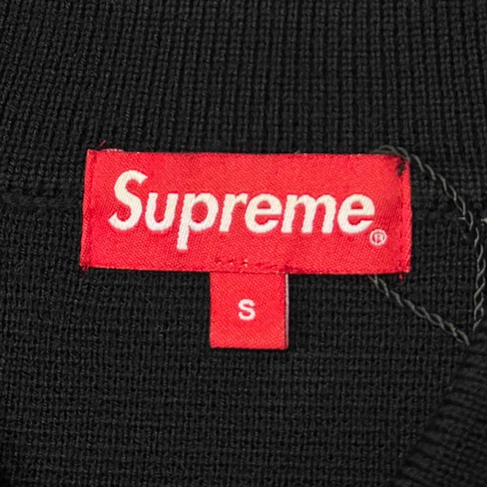 国内正規 Supreme 23SS Beaded Applique Cardigan ビーズアップリケ