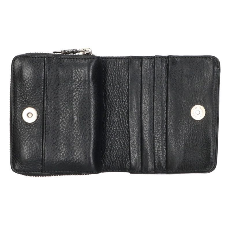 クロムハーツ SQ ZIP BILL/スクエアジップビル ラウンドジップレザー