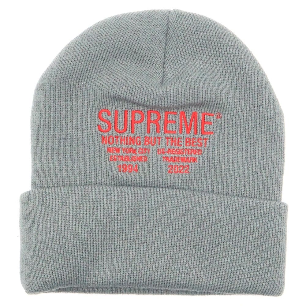 SUPREME (シュプリーム) 22AW Nothing But Beanie ビーニー ニット帽