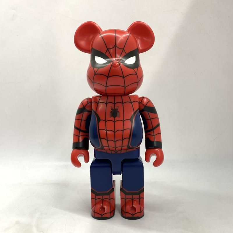 中古】Happyくじ L＠ST賞 BE＠RBRICK 400％ SPIDER-MAN BE＠RBRICK