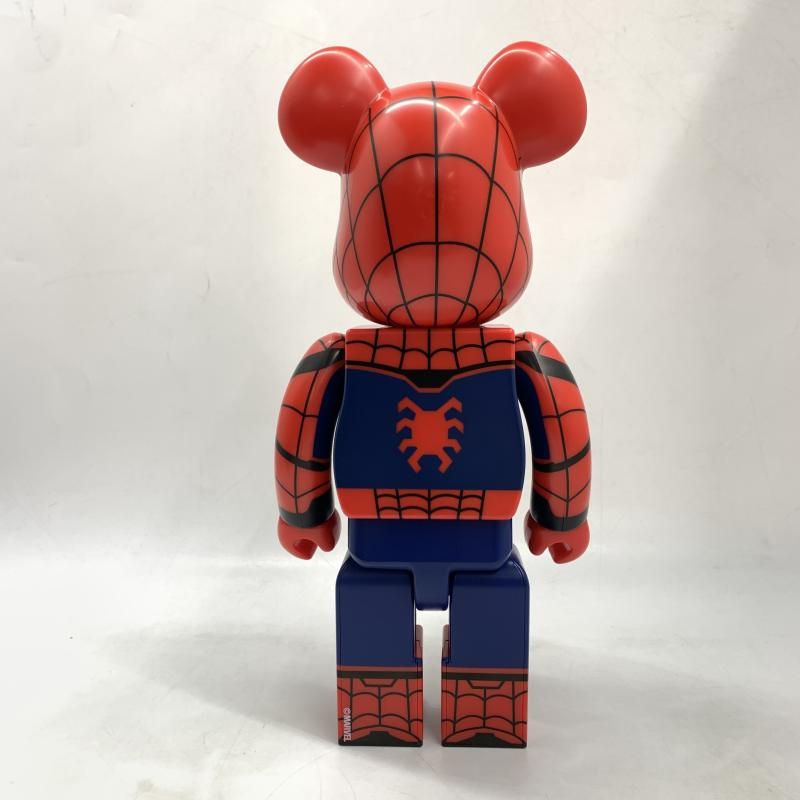 中古】Happyくじ L＠ST賞 BE＠RBRICK 400％ SPIDER-MAN BE＠RBRICK