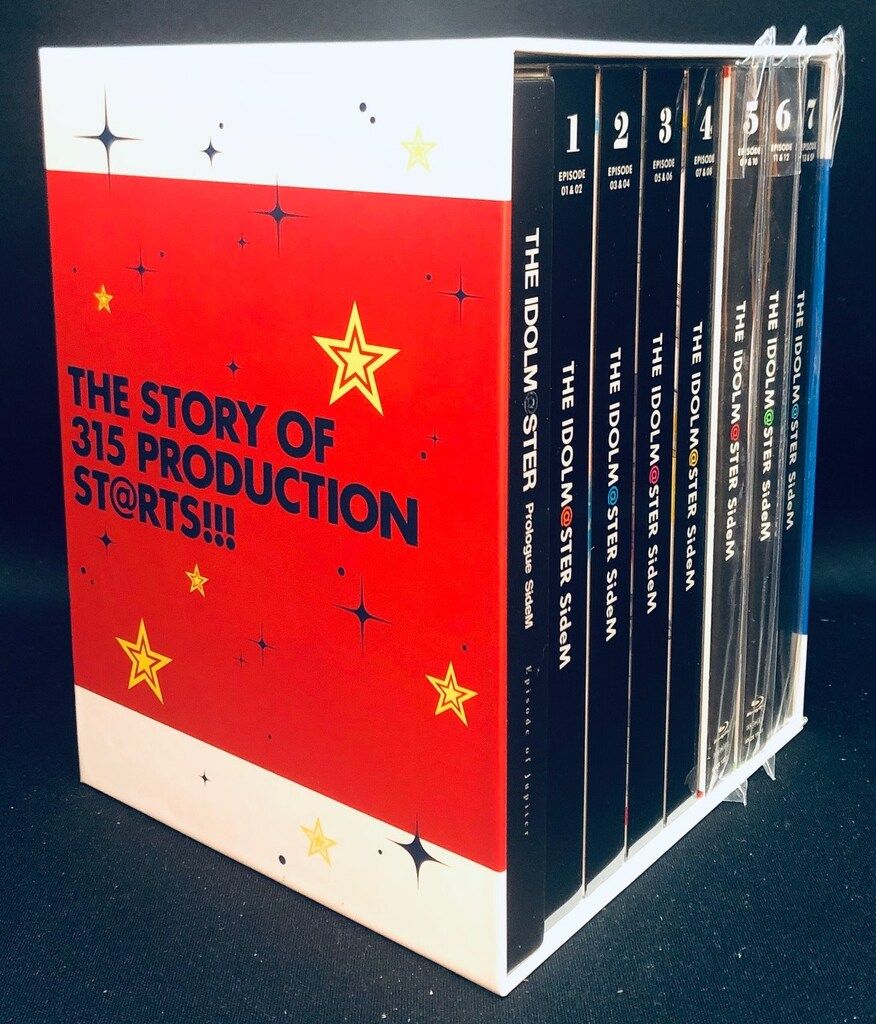 アニメBlu-ray Prologue込)アイドルマスターSideM 完全生産限定版 全7