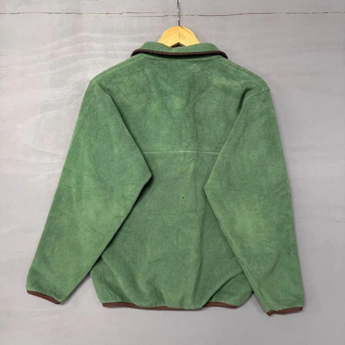 10s patagonia Synchilla（シンチラ）スナップ-T グリーン/ブラウン