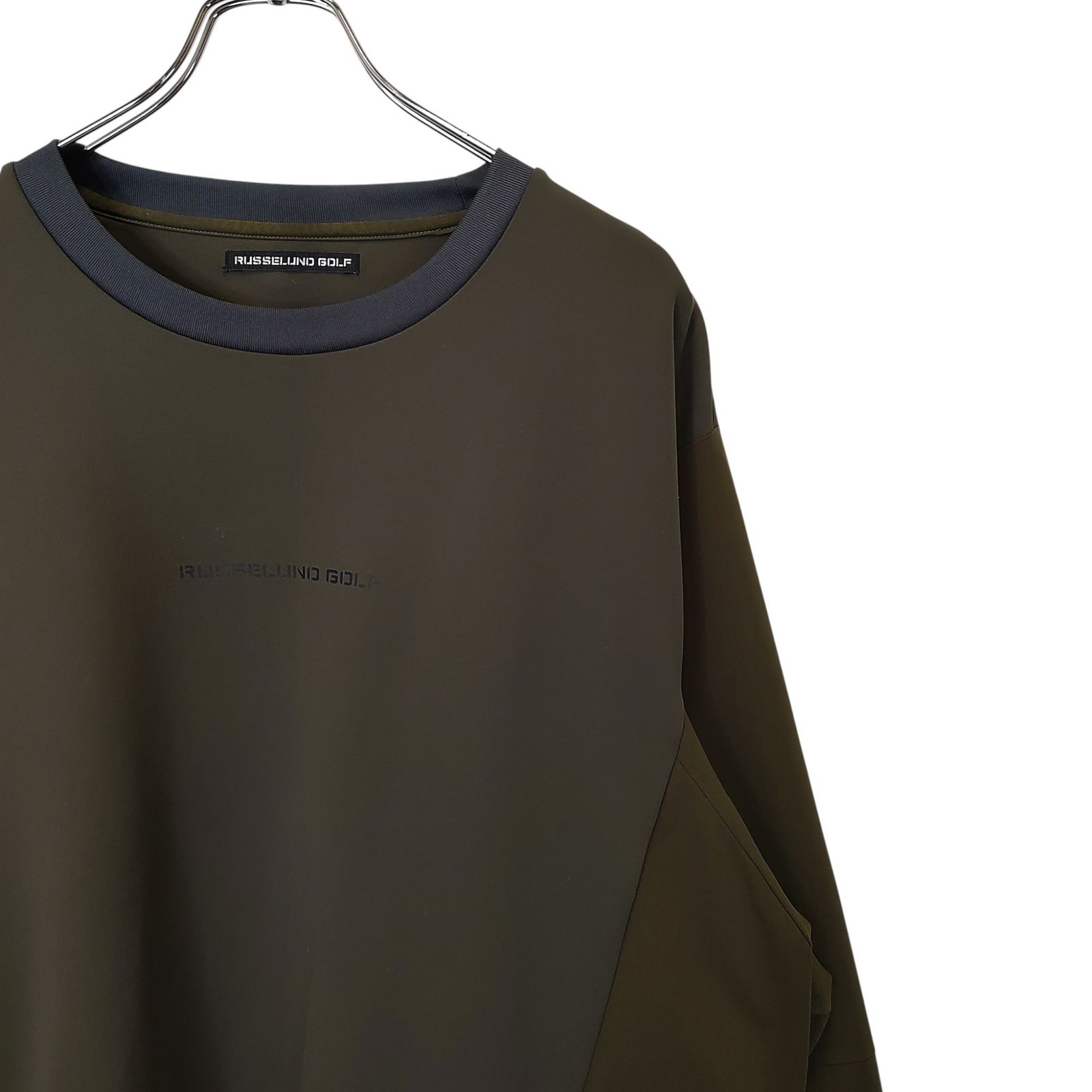 RUSSELUNO ラッセルノ ゴルフ CREWNECK PULLOVER バックプリント