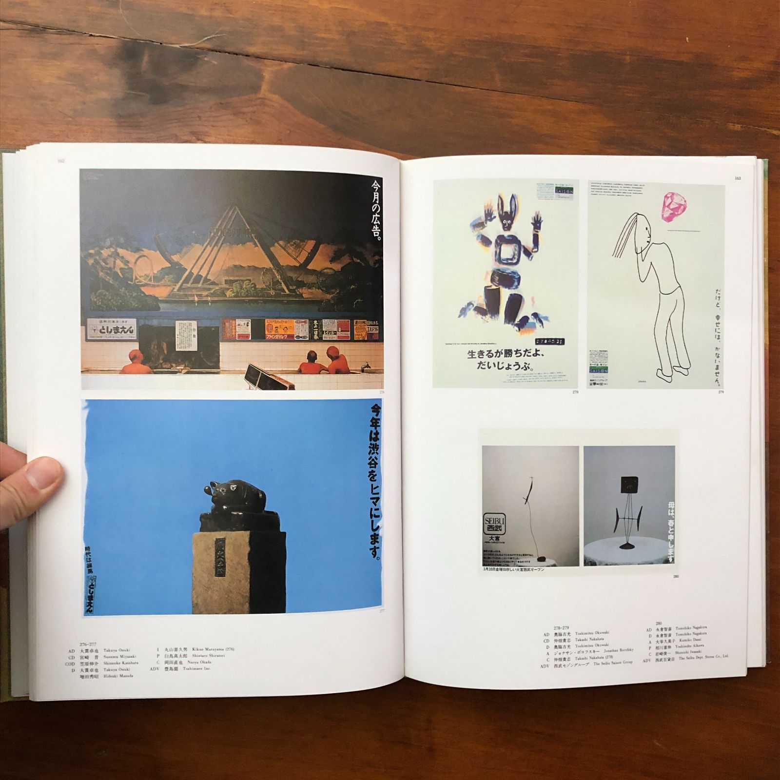 年鑑広告美術 1987 編集部編 美術出版社 1987年 田中一光 福田繁雄ほか