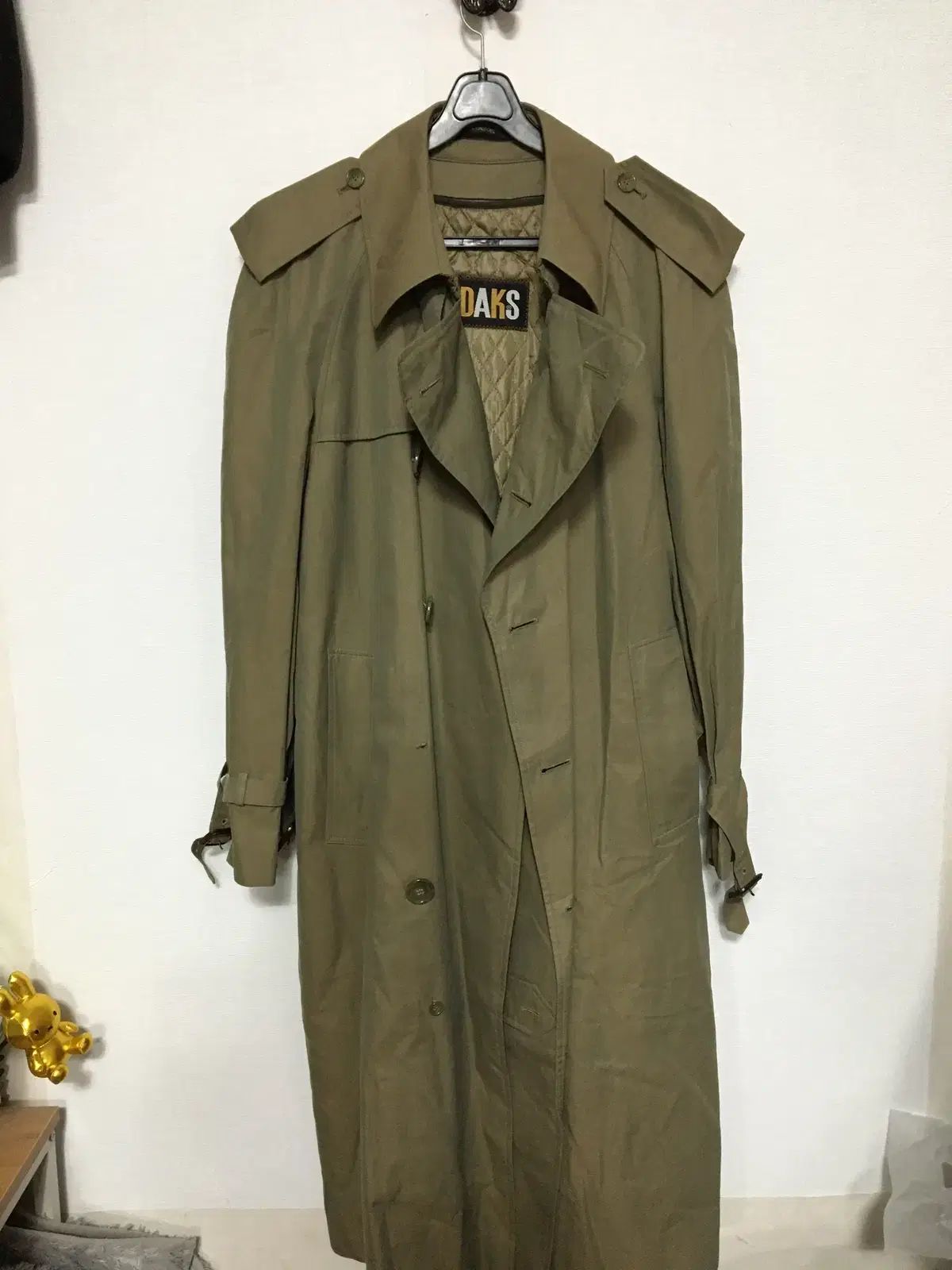 新品 タグ有 DAKS トレンチコート ライナー付 Lサイズ 定価115000円 DAKS コート - トレンチコート ダックス 洋服の青山取り外しライナー