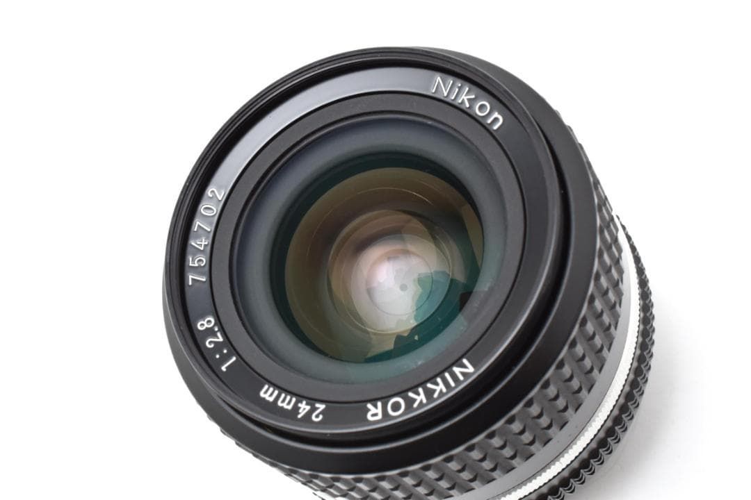 Nikon Ai-s NIKKOR 24mm F2.8 フィルター付 C124 カメラ Nikon Ai-s NIKKOR 24mm F2.8 フィルター付 C124