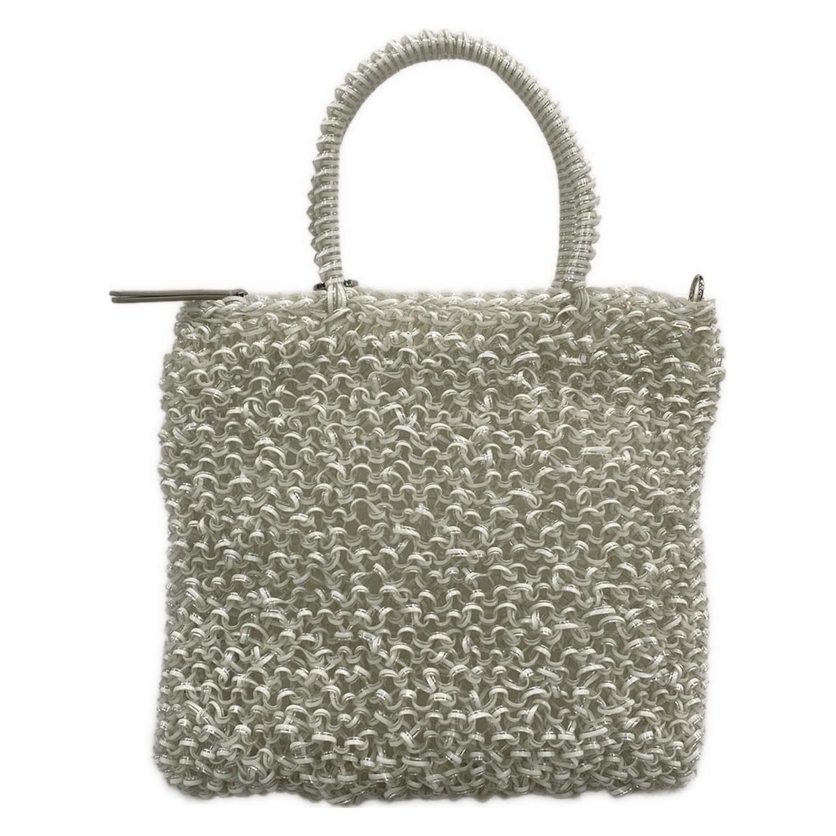 ANTEPRIMA ハンドバッグ スタンダード ミディアム ワイヤー シルバー系 ANTEPRIMA(アンテプリマ) ハンドバッグ スタンダードZ,ワイヤーバッグ