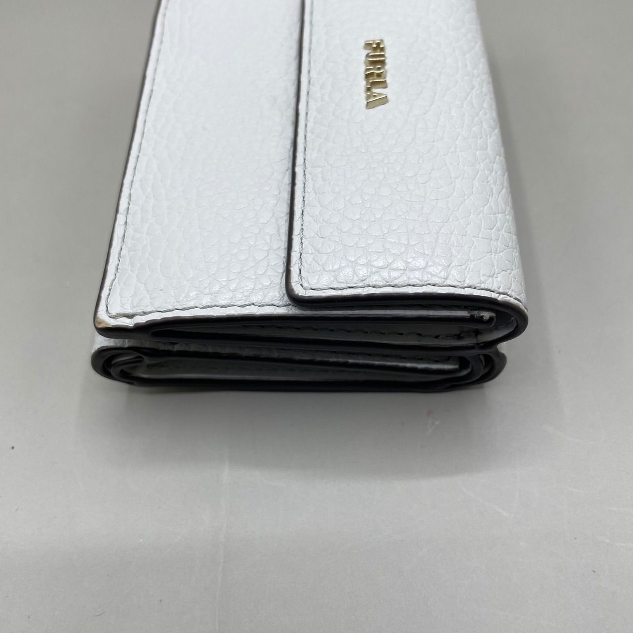 極美品 現行 FURLA フルラ 三つ折り財布 ミニウォレット コンパクト