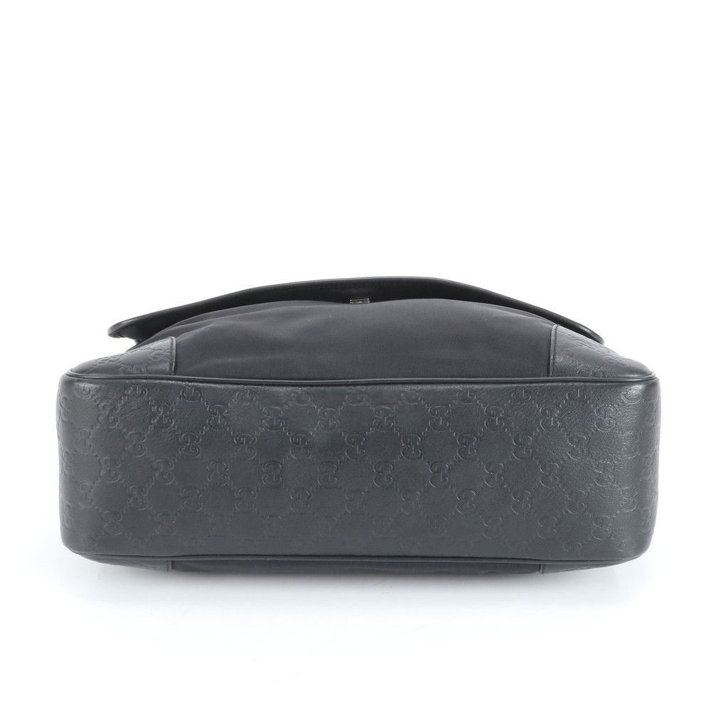 極美品 グッチ グッチシマ 162419 レザー ショルダーバッグ 斜め掛け