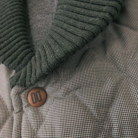 ダックス DAKS キルティングベスト ジャケット 上着 M グレー