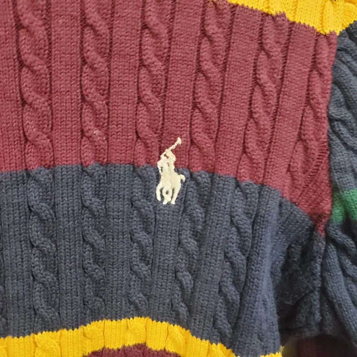 ポロラルフローレン キッズ マルチ ストライプ カーディガン XL - メルカリ