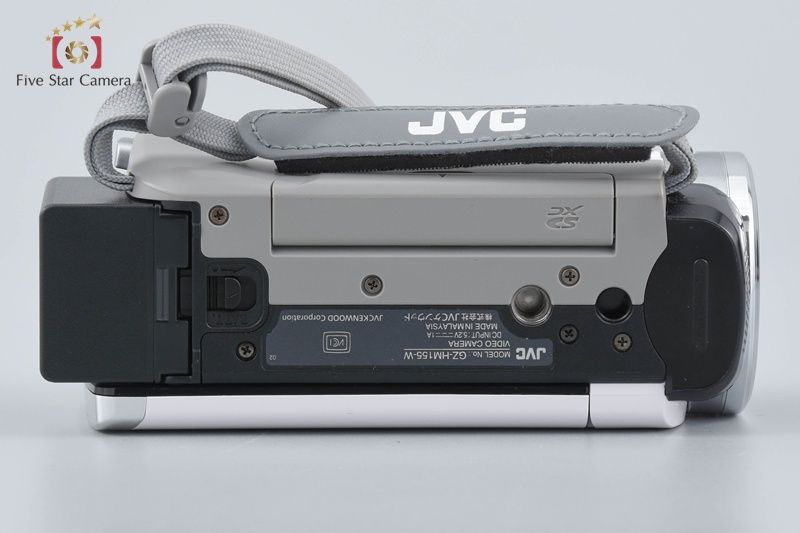 中古】JVC ケンウッド Everio GZ-HM155 ホワイト デジタルビデオカメラ