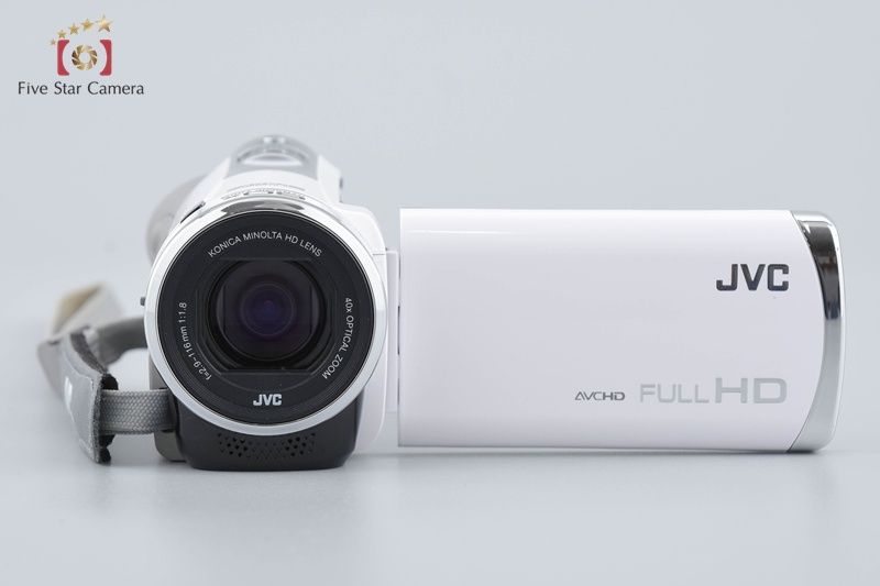 中古】JVC ケンウッド Everio GZ-HM155 ホワイト デジタルビデオカメラ