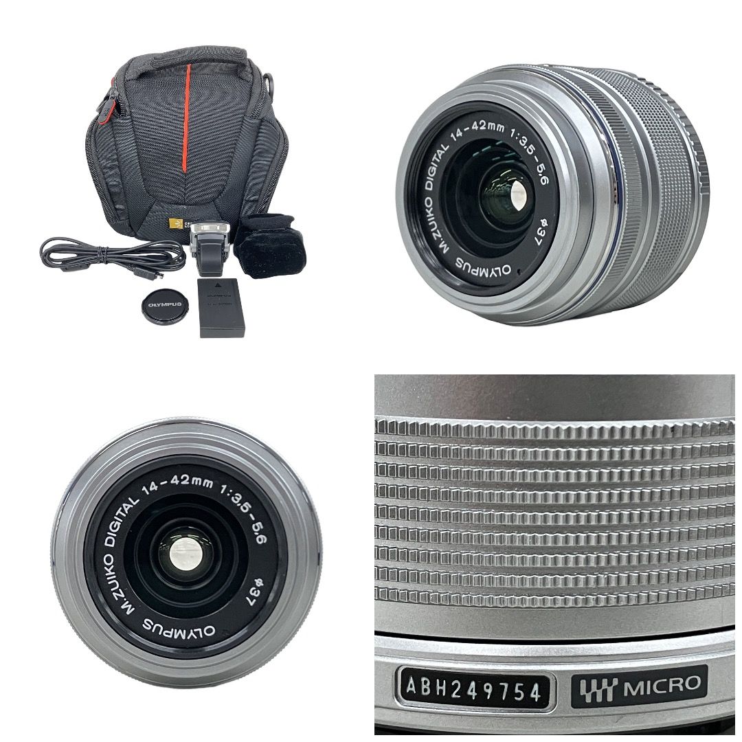 OLYMPUS PEN Lite E-PL3 オリンパス M.ZUIKO 14-42mm F3.5-5.6 ズーム