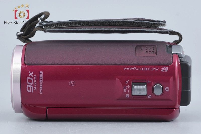 Panasonic パナソニック HC-V550M レッド デジタルハイビジョンビデオ