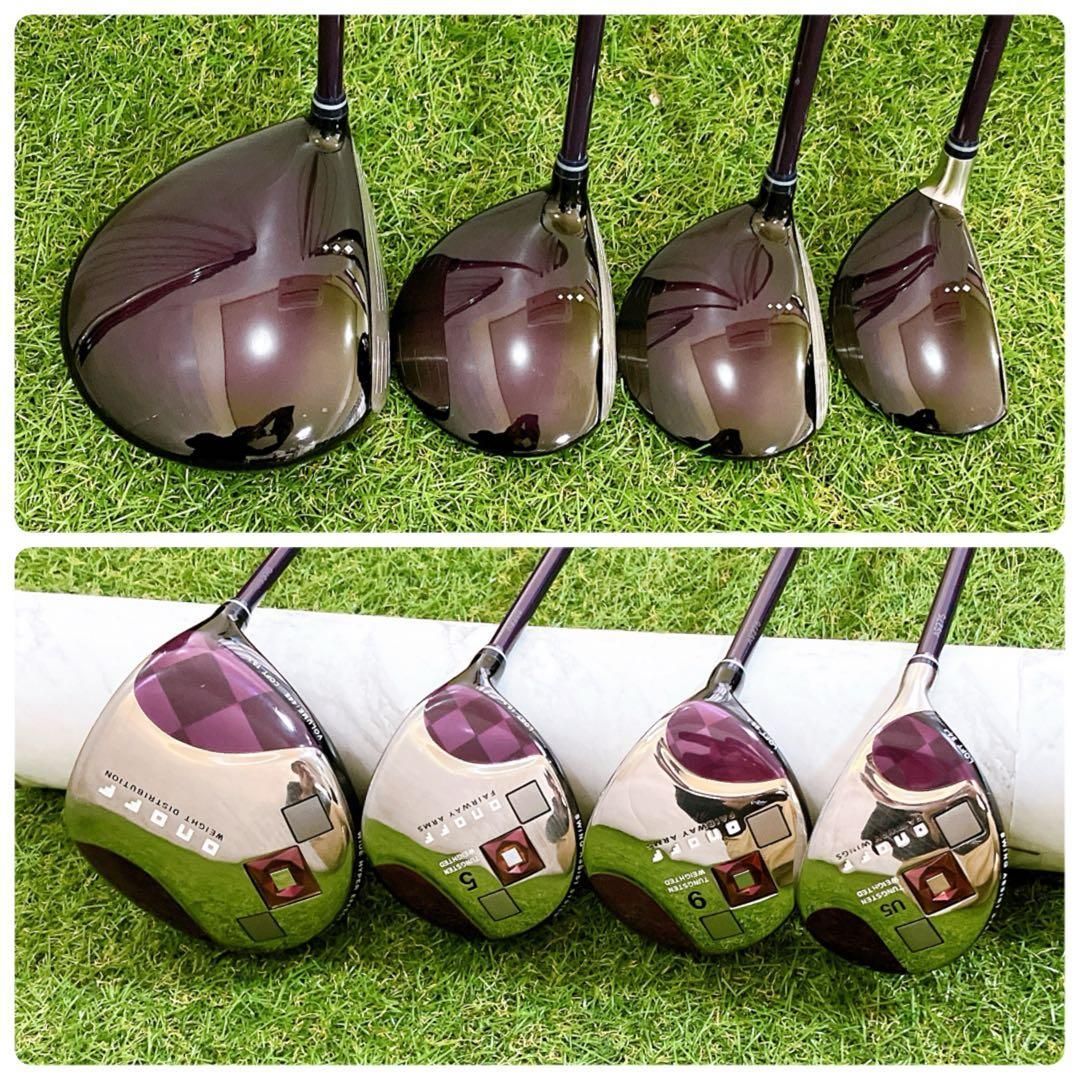 良品 ONOFF LP-414 オノフ レディースゴルフセット 初心者 右 L - メルカリ