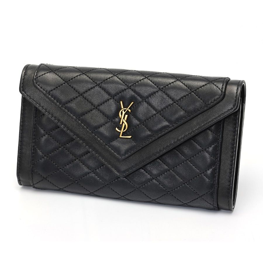 サンローラン / SAINT LAURENT ゲイビー ラージ フラップ ウォレット 