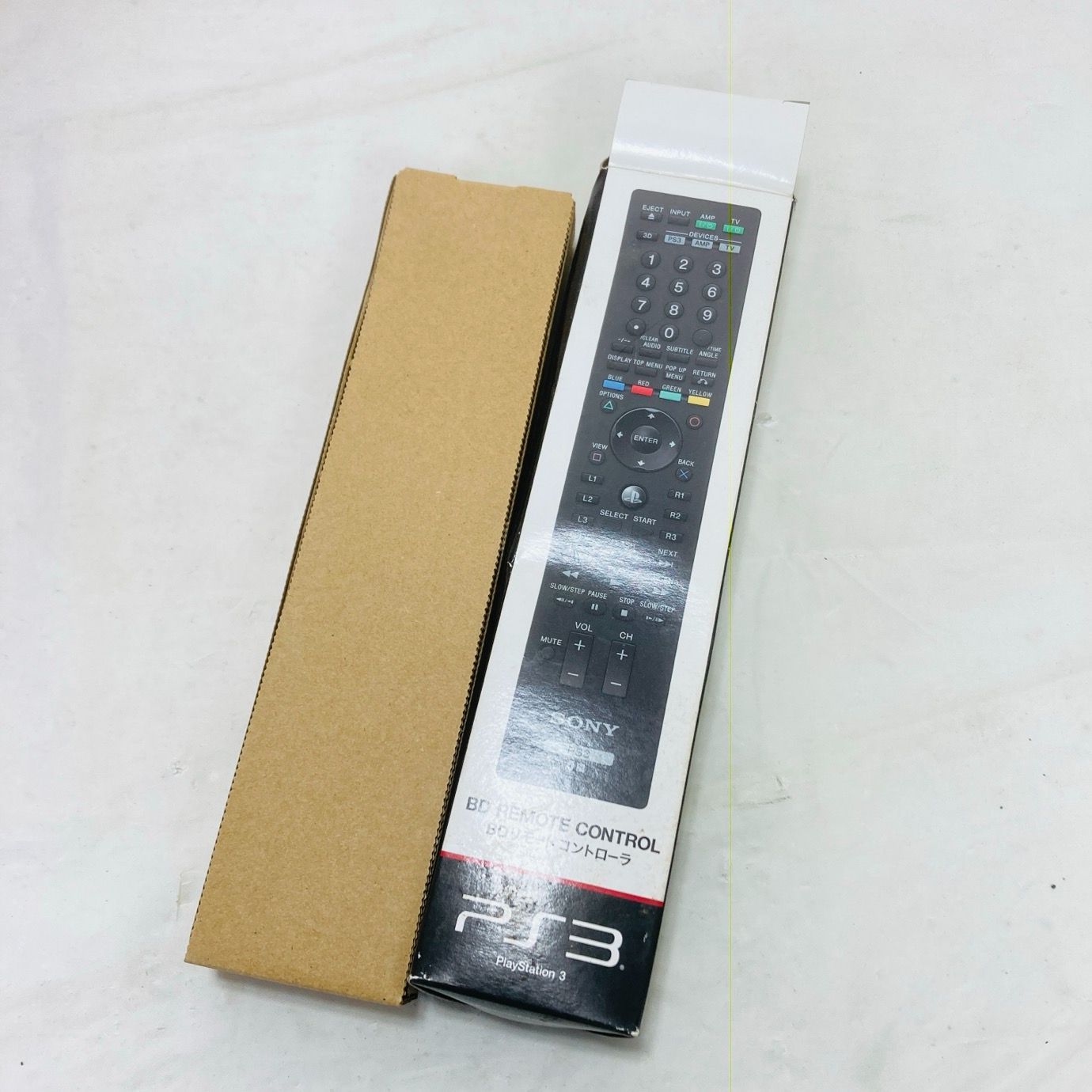 未使用 PS3 BDリモートコントローラ Blu-ray プレステ3 リモコン CECH