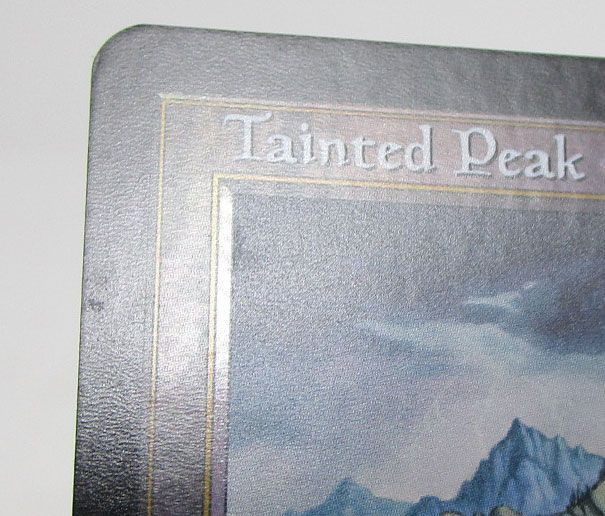 MTG 汚れた峰 Tainted Peak Foil 英語版 プレイ用 - メルカリ
