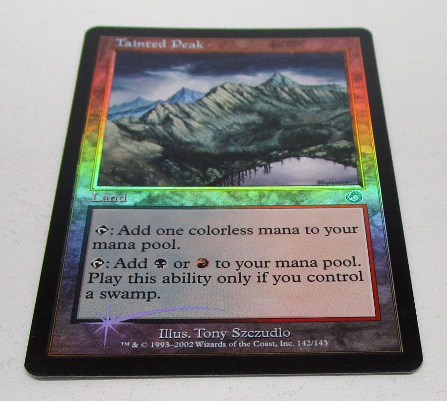 MTG 汚れた峰 Tainted Peak Foil 英語版 プレイ用 - メルカリ