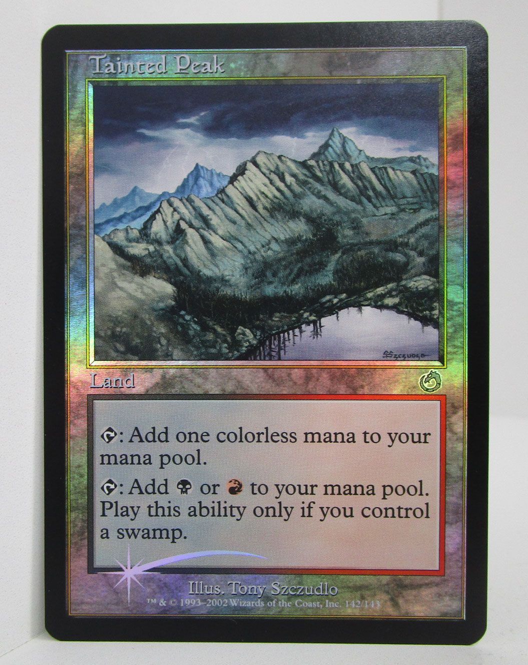 MTG 汚れた峰 Tainted Peak Foil 英語版 プレイ用 - メルカリ