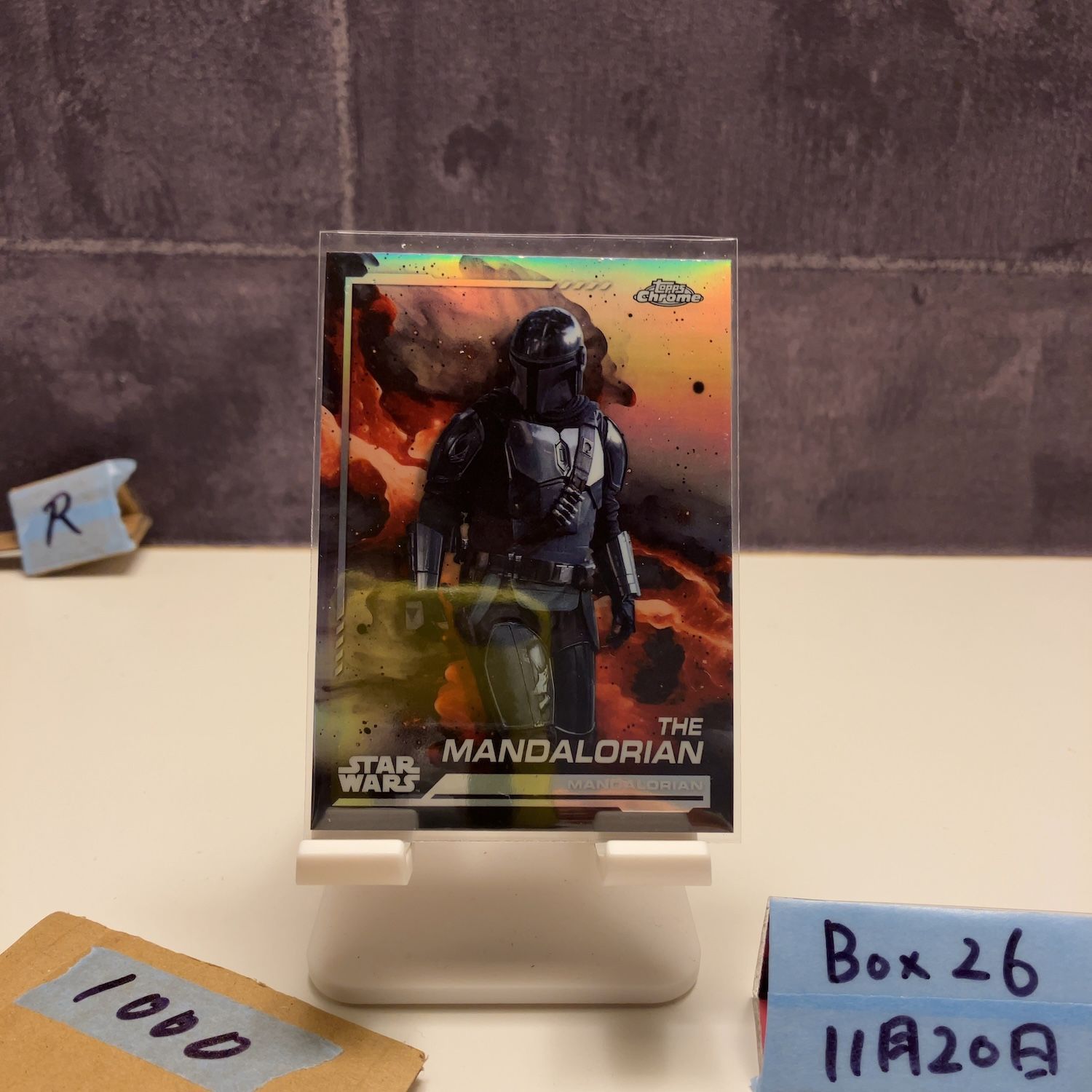 2024 Topps Chrome Star Wars The Mandalorian Refractor カード