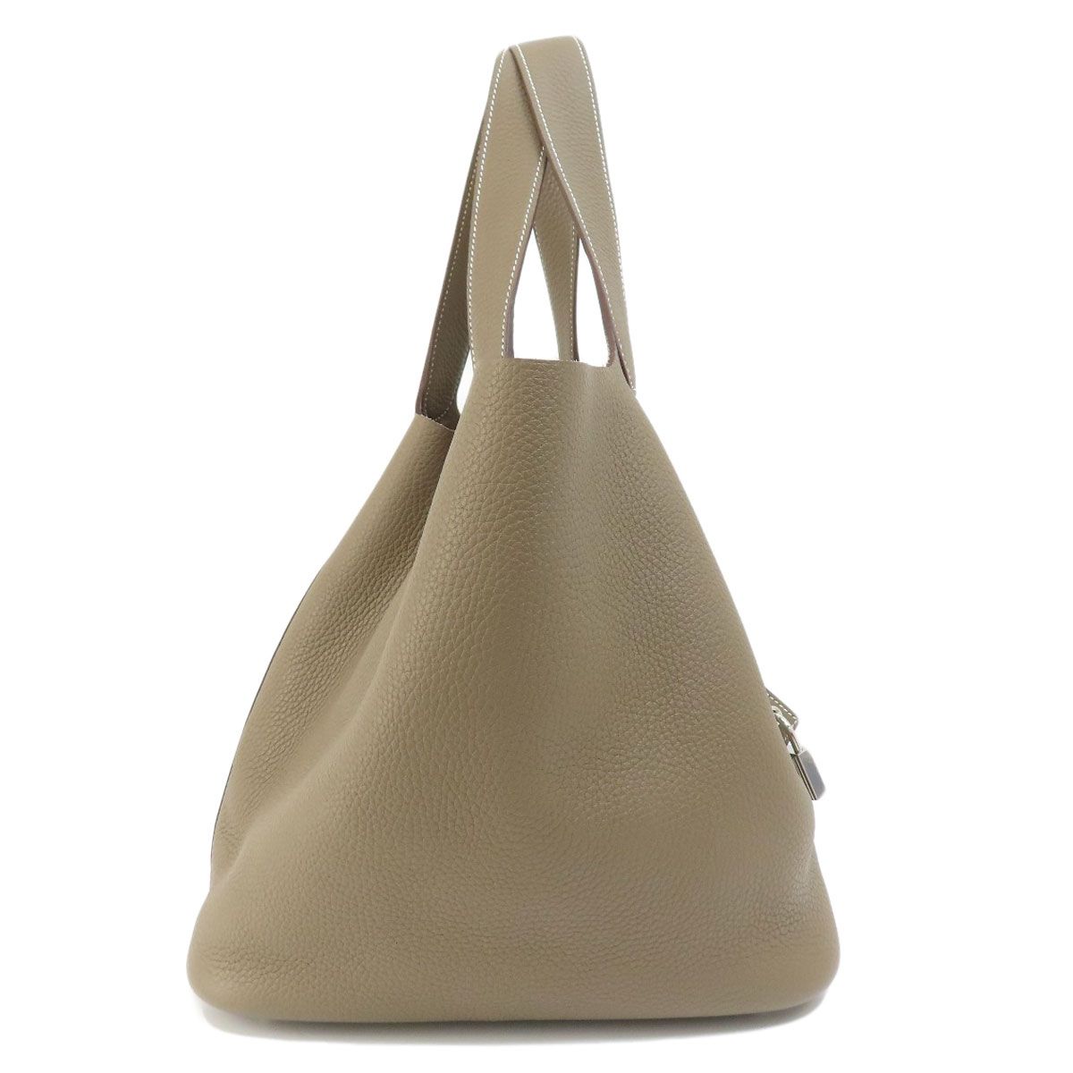 HERMES エルメス ピコタンロックGM エトープ エトゥープ シルバー金具 