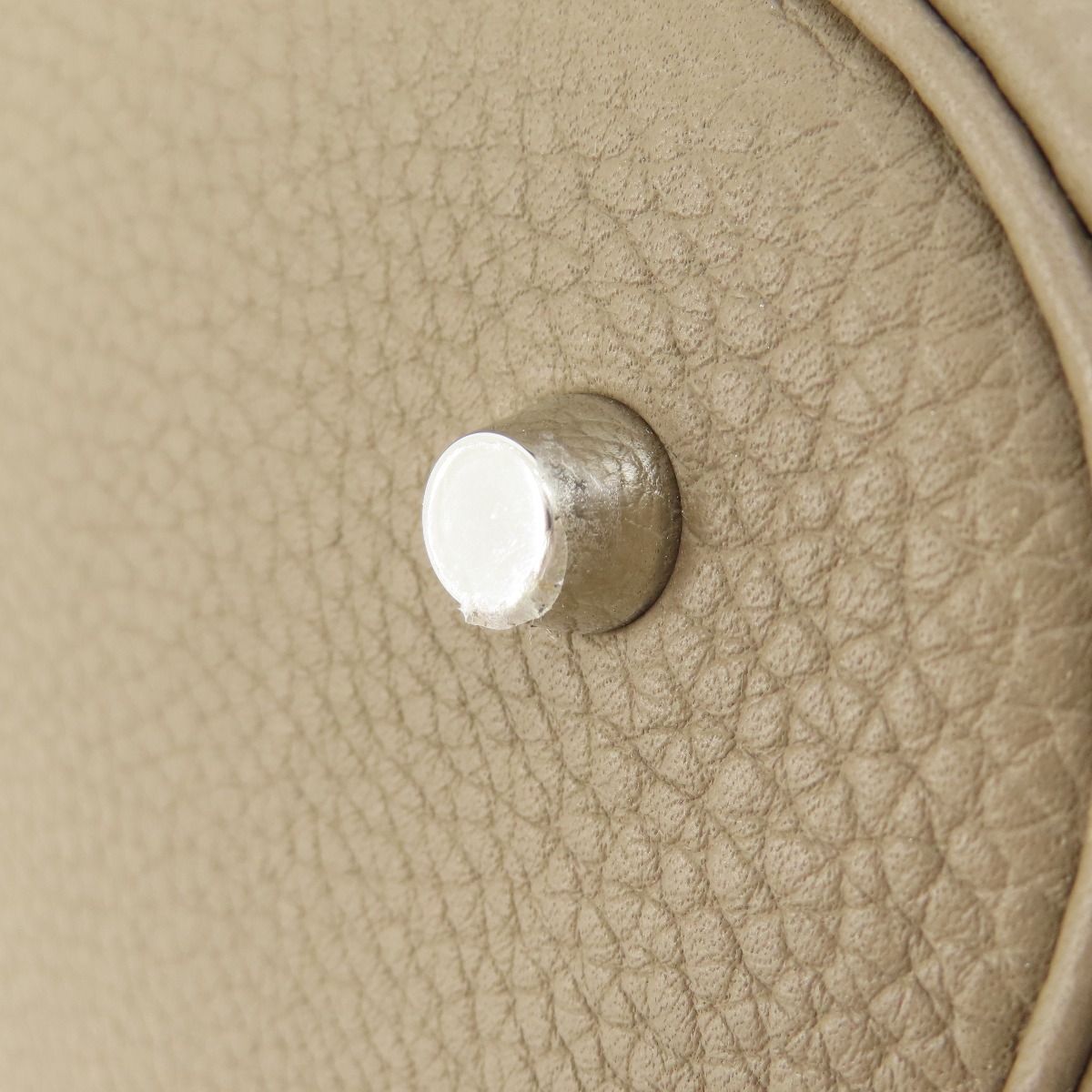 HERMES エルメス ピコタンロックGM エトープ エトゥープ シルバー金具 
