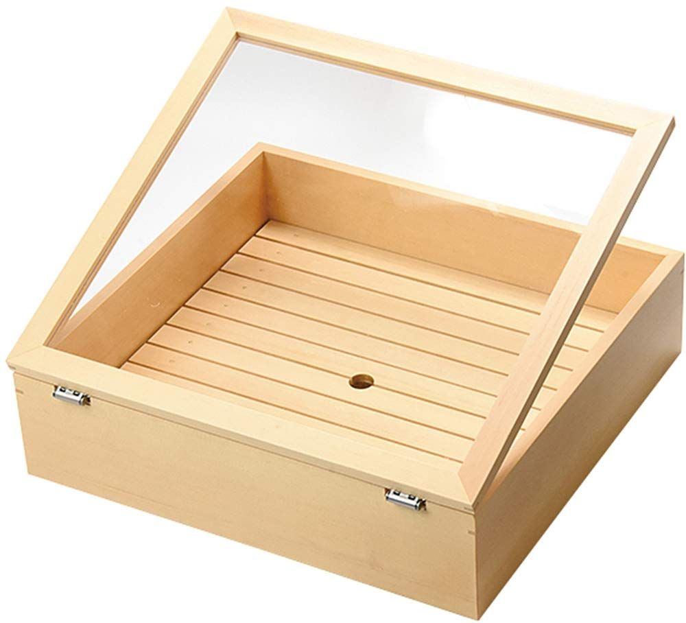 ヤマコー(Yamaco) 日本製 ネタ箱 フラット 自在蓋仕様 新品 ヤマコー(Yamaco) 日本製 ネタ箱 フラット 自在蓋仕様 36.5×36.5