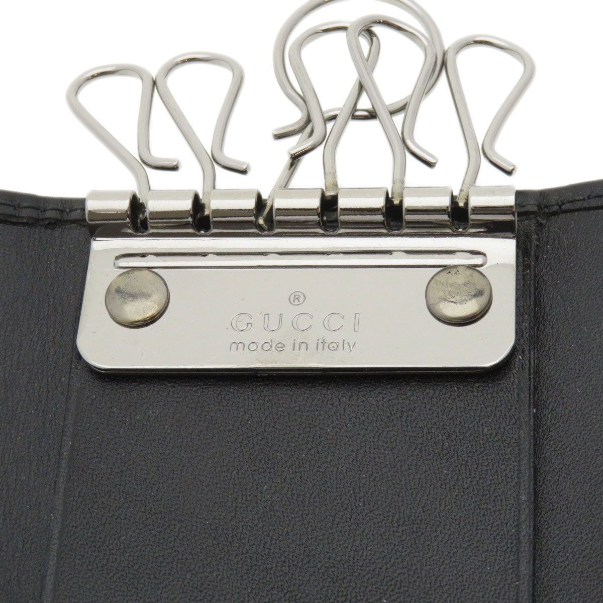 GUCCI グッチ 92749 ロゴモチーフ キーケース カーフ メンズ [中古