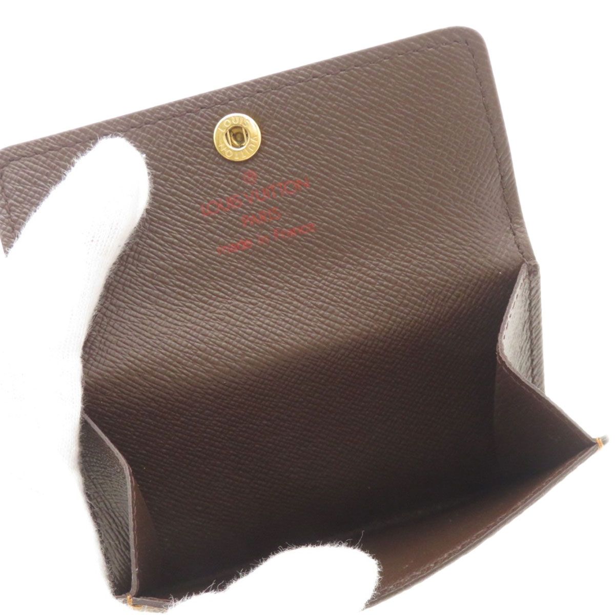 LOUIS VUITTON ルイヴィトン N62925 ラドロー ダミエ エベヌ コイン